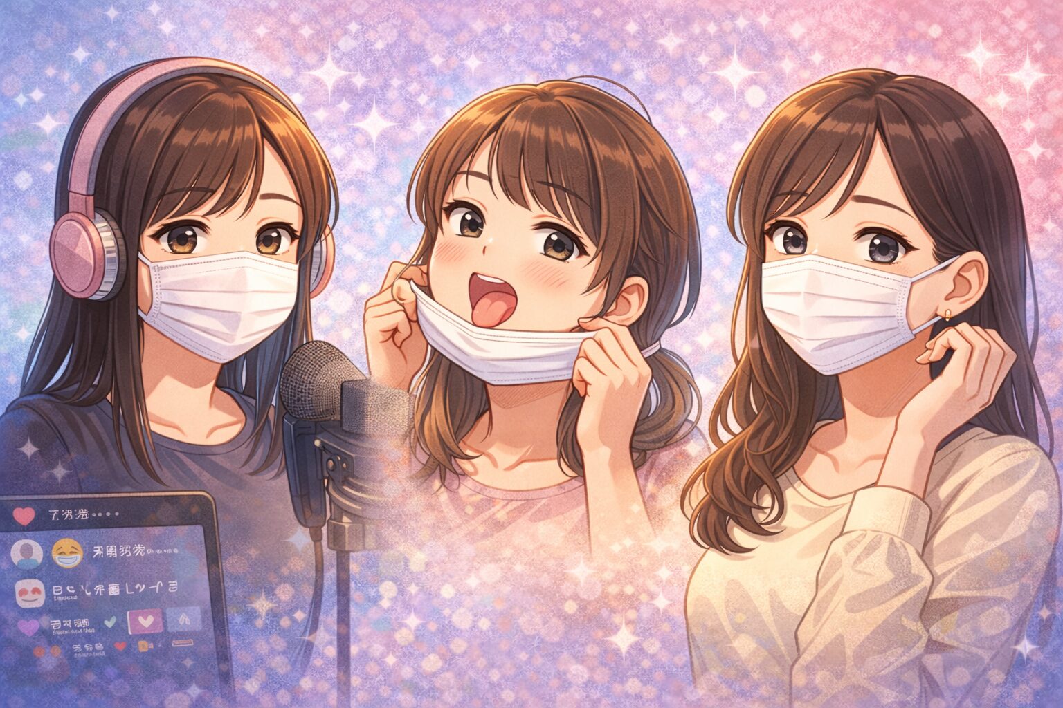 マスク界隈とは？マスク美人という半匿名で盛れるコスパの良さ