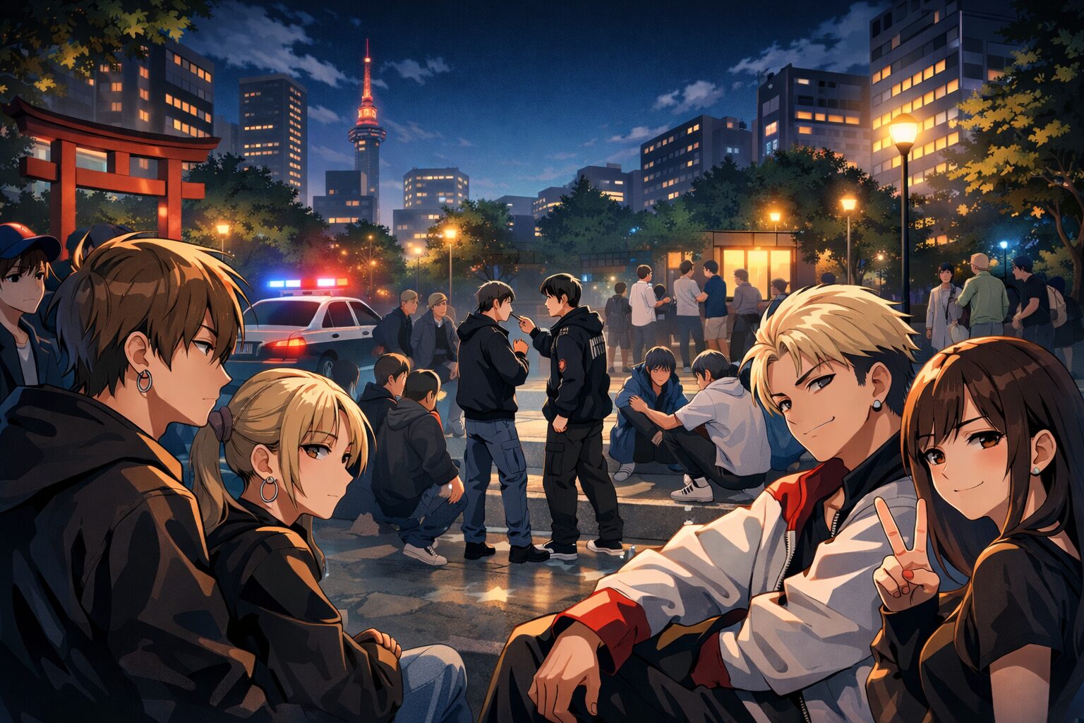 警固界隈とは？危うさがある若者たちのたまり場