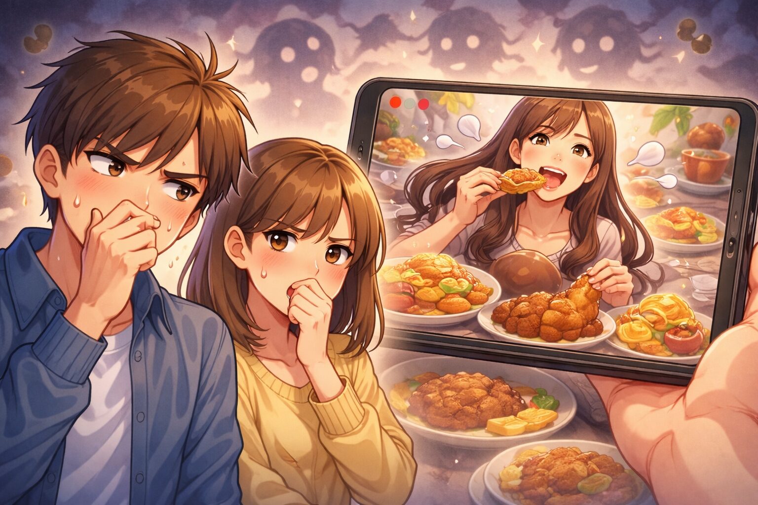 モッパン界隈が気持ち悪いと言われる3つの理由